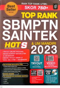 Image of Best Seller Book : Raih Top Rank UTBK : Skor 750+ SBMPTN Sainstek dan Umum Mandiri 2023