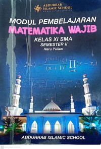 Image of Modul Pembelajaran Matematika Kelas XI SMA Semester I