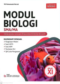 Image of Modul Biologi SMA/MA : Mendukung Sekolah Penggerak Merdeka Belajar Kelas XI