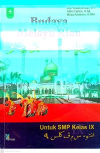 Image of Budaya Melayu Riau Untuk SMP Kelas IX