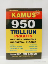 Image of Kamus 950 Trilliun Praktis : Inggris-Indonesia : Indonesia-Inggris