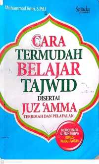Image of Cara Termudah Belajar Tajwid Disertai Juz'Amma Terjemahan dan Pelafalan