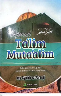 Image of Terjemah Talim Mutaalim
