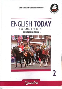 Image of English Today For SMA Grade XI