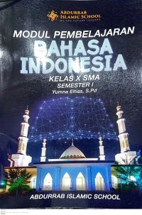 Image of Modul Pembelajaran Bahasa Indonesia Kelas X SMA Semester I