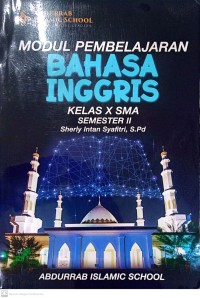 Image of Modul Pembelajaran Bahasa Inggris Kelas X SMA Semester II