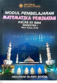 Image of Modul Pembelajaran Matematika Peminatan Kelas XII SMA Semester I