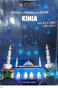 Image of Modul Pembelajaran Kimia Kelas X SMA Semester II