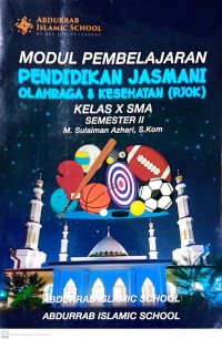 Image of Modul Pembelajaran Pendidikan Jasmani Olahraga dan Kesehatan (PJOK) Kelas X SMA Semester II
