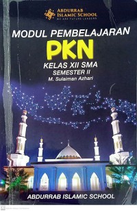 Image of Modul Pembelajaran PKN Kelas XII SMA Semester II