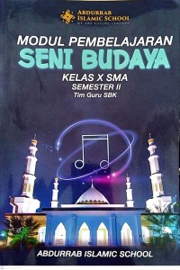 Image of Modul Pembelajaran Seni Budaya Kelas X SMA Semester II