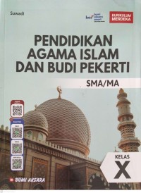 Image of Pendidikan Agama Islam dan Budi Pekerti SMA Kelas X