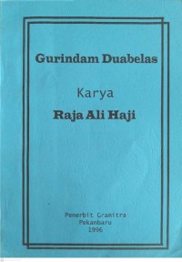 Image of Gurindam Duabelas