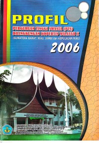Image of Profil Perguruan Tinggi Swasta (PTS) di Lingkungan Koperatis Wilayah X (Sumatera Barat, Riau, Jambi dan Kepulauan Riau)