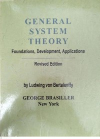 Image of General System Theory : Foundations, Development, Applications : Revised Edition