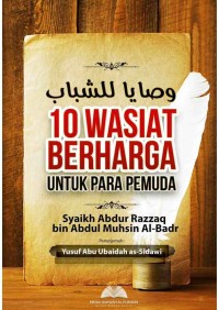 Image of 10 Wasiat Berharga Untuk Para Pemuda